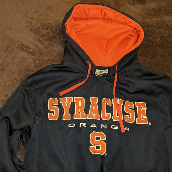 SYRACUSE UNIVERSITY HOODED SWEATSHIRT - Picture 2 of 2